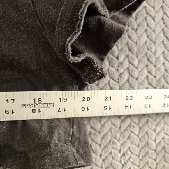 Social Skills Making New Friends Ghost Graveyard Crop Top Black Small Shein X - Picture 3 of 6